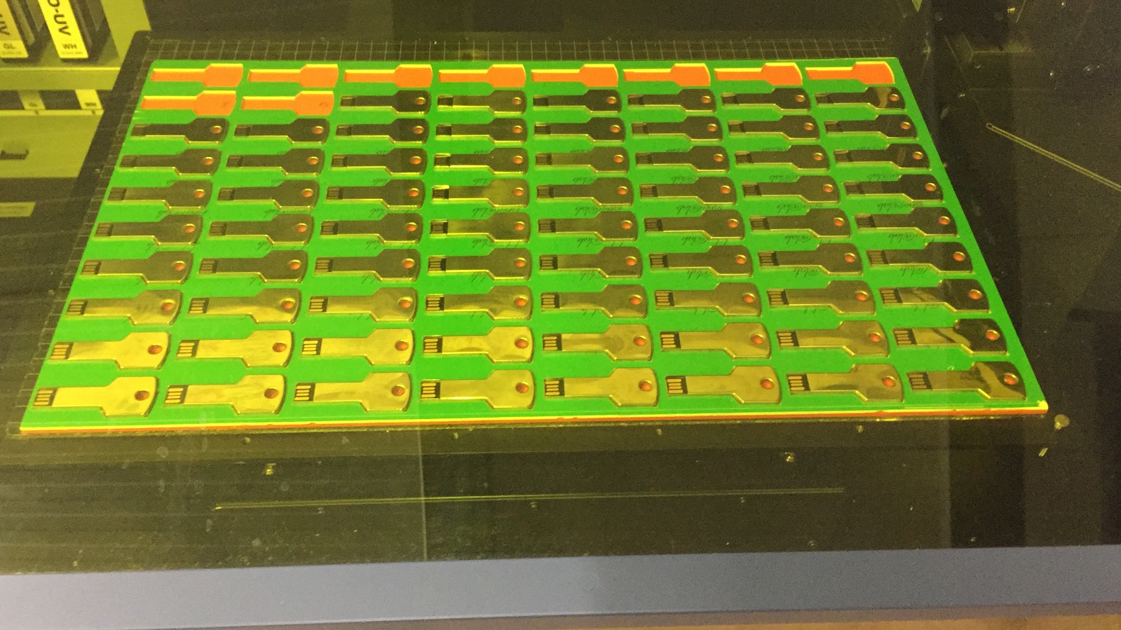 UV Printing Productie