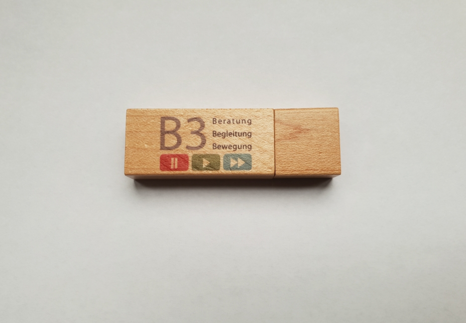 UV printing USB hout