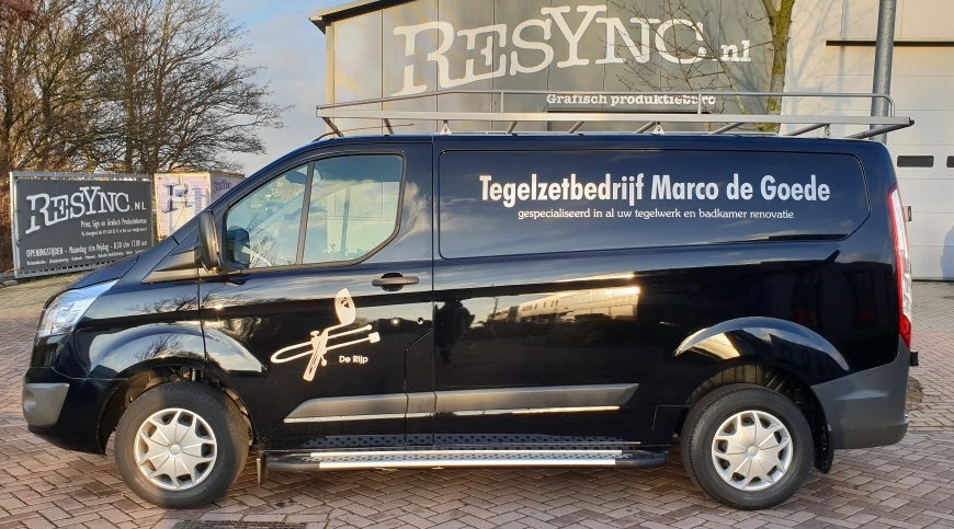 Busbelettering De Goede