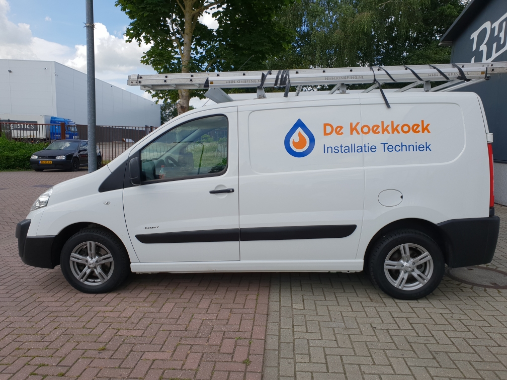 Busbelettering De Koekkoek