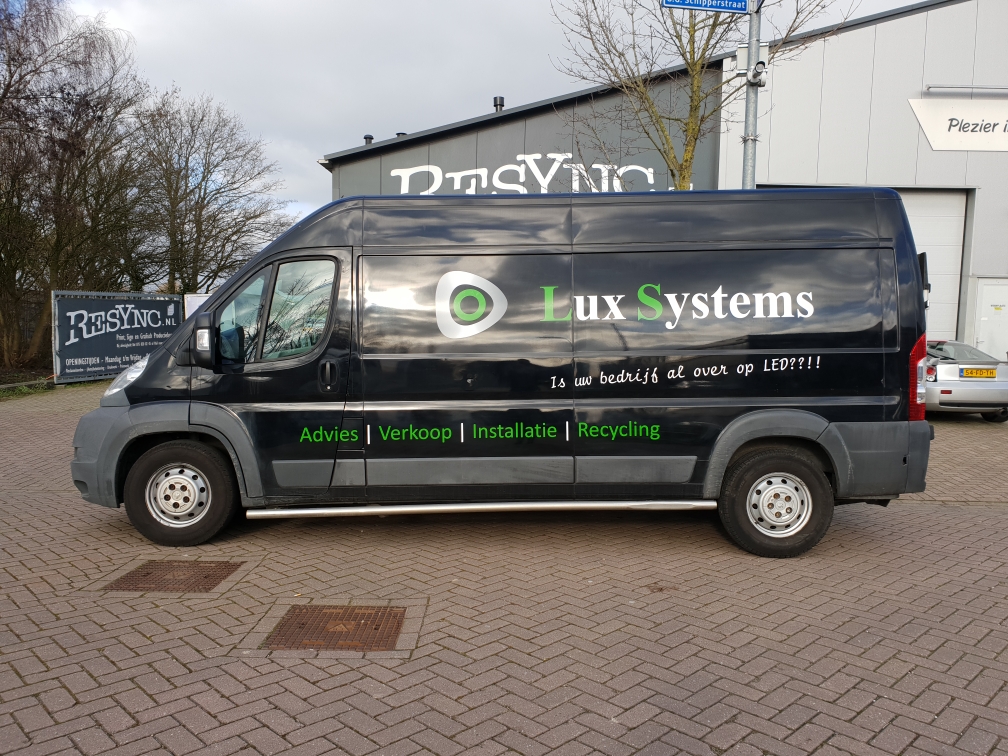 Busbelettering Lux systems