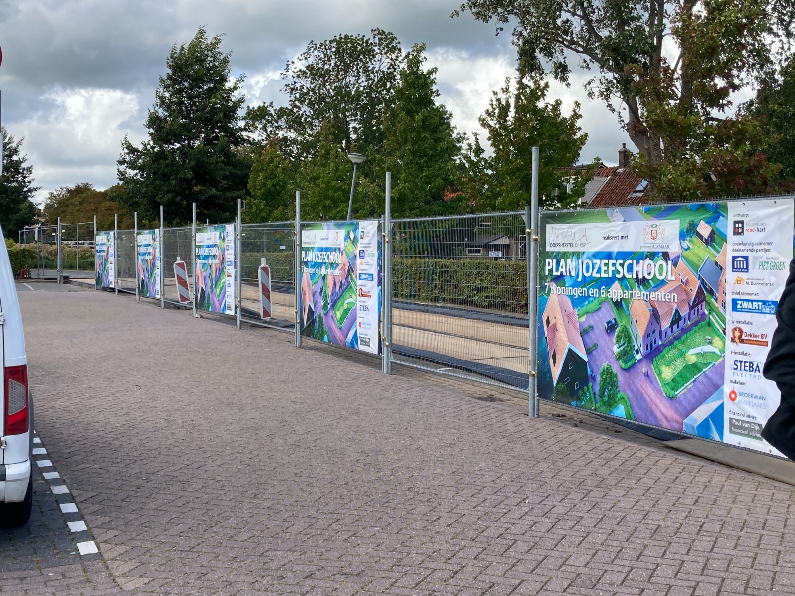 Hekwerkbanners